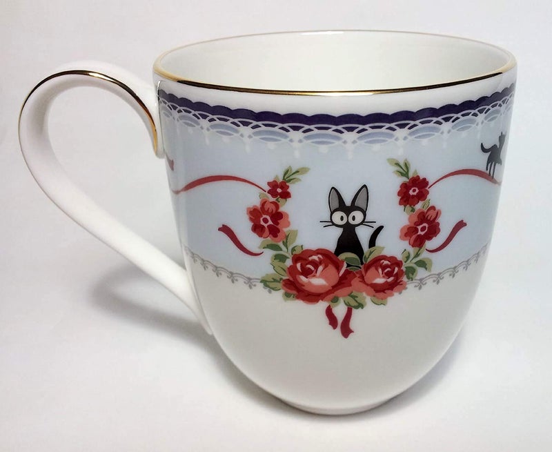 Noritake MJ58186/H-612L Kiki's Delivery Service, Pink, Bone China Mug, 310ccc